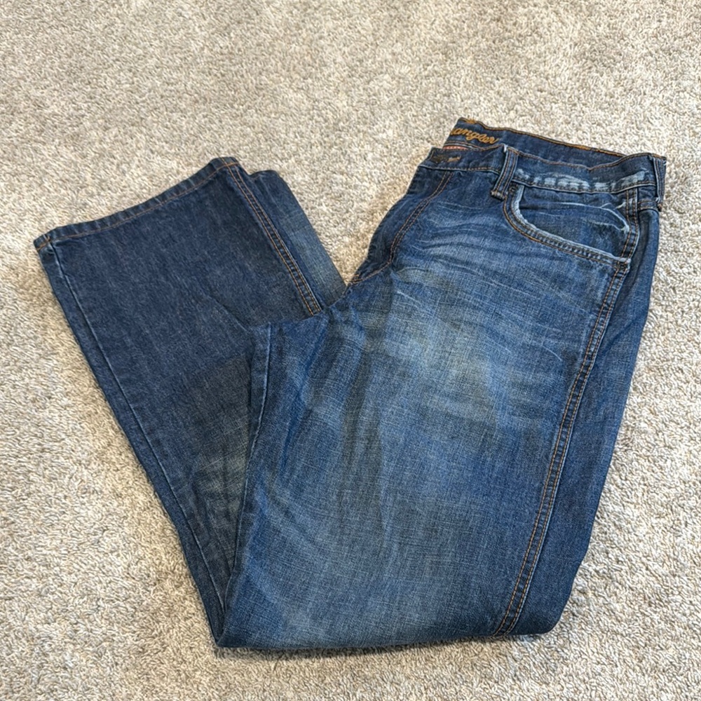 Wrangler Men's Boot Cut Jean 35x34